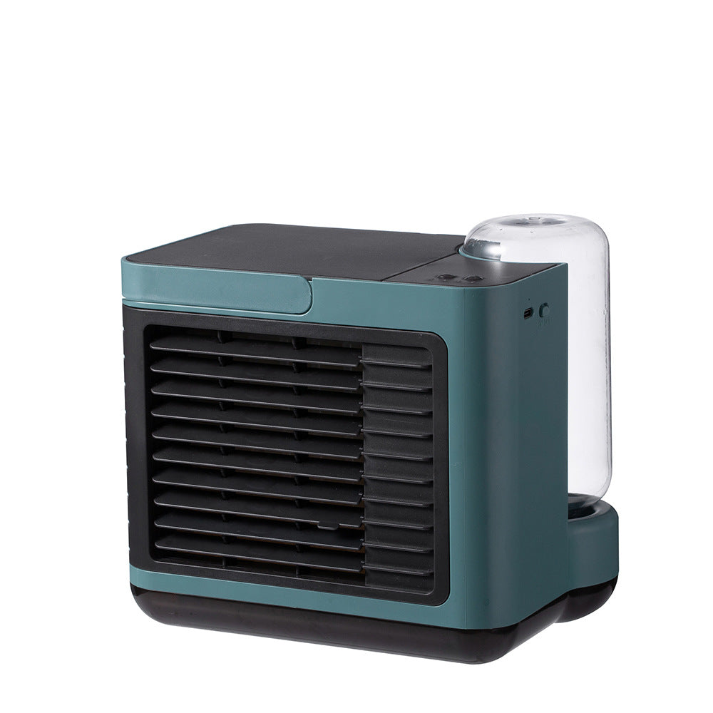 USB Rechargeable Mini Ion Air Cooler Fan for Home